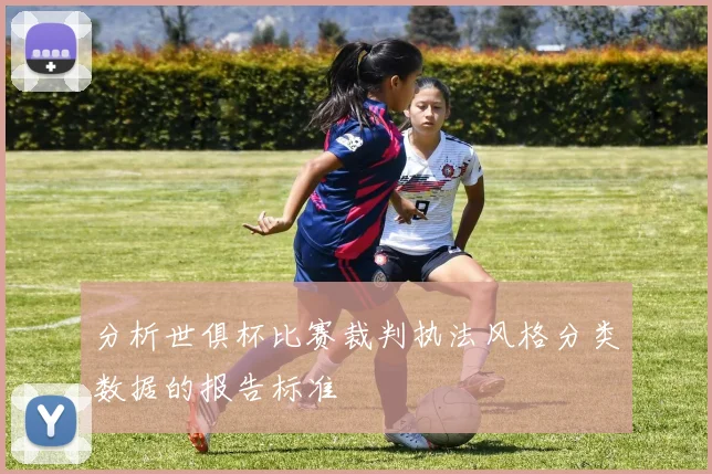 分析世俱杯比赛裁判执法风格分类数据的报告标准